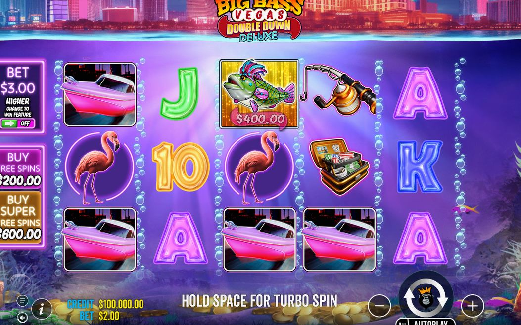 Big Bass Vegas Double Down Deluxe